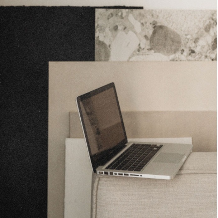 Aestetischer Hintergrund, laptop