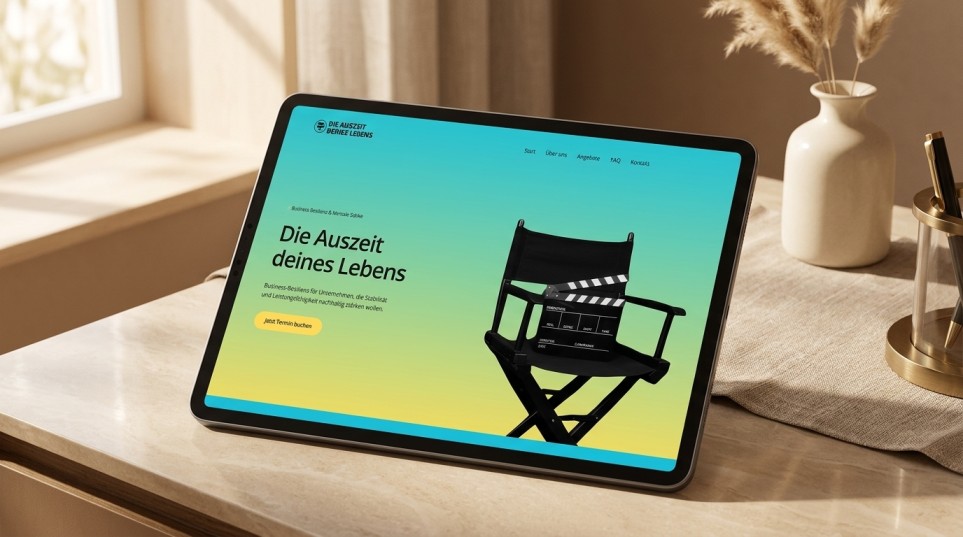 tablet mockup website dadl