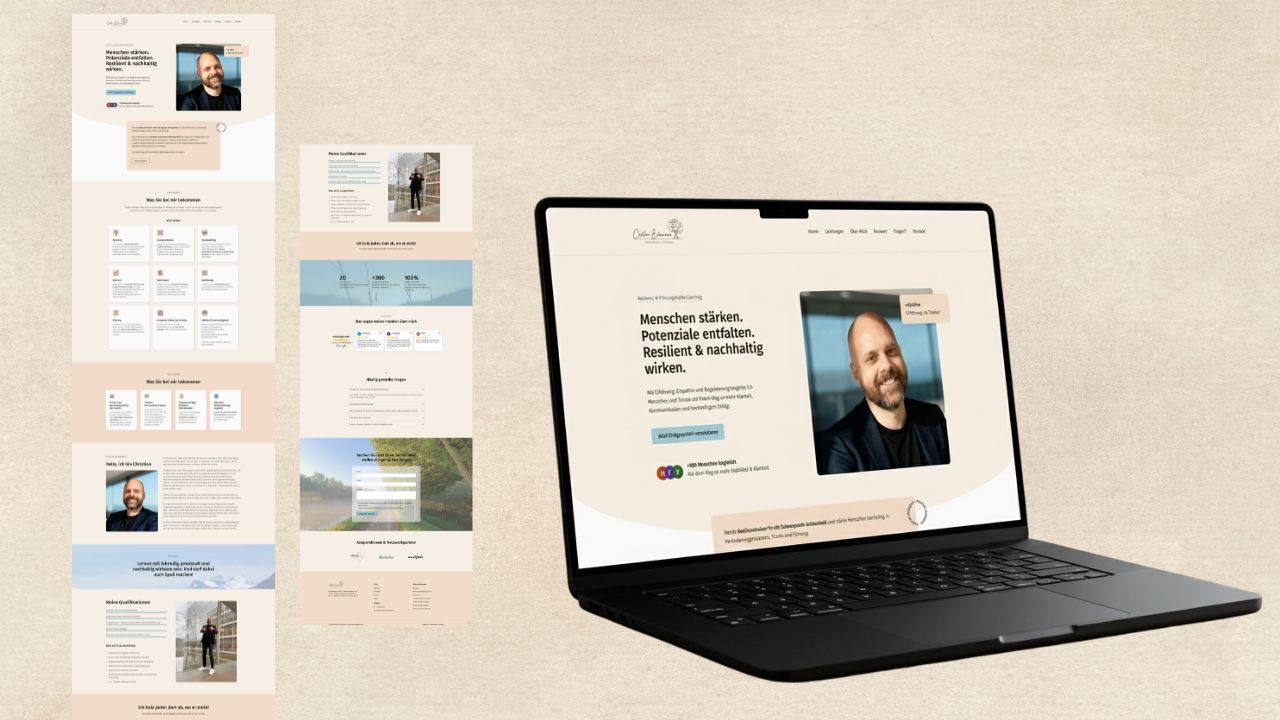 christianeichenauer website mockup