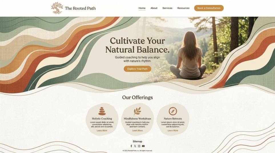 organic website shapes - webdesign trends 2026 - blogpost