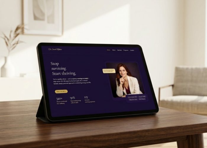 laptop mockup dr malone