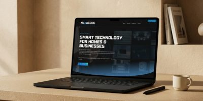 laptop mockup nexacore