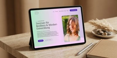 tablet mockup resilienz zentrum