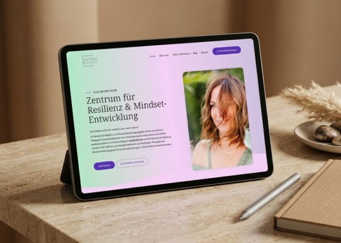 tablet mockup resilienz zentrum