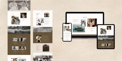 vowsandvoyage - website mockup