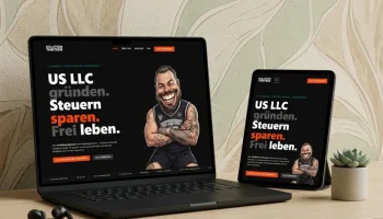 website mockup solution thirteen