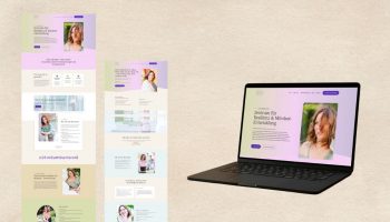 zentrum resilienz und mindset website mockup